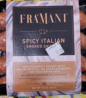 Spicy Italian Smoked Sausage