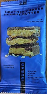 Trubar Smother Fudger Peanut Butter Protein Bar