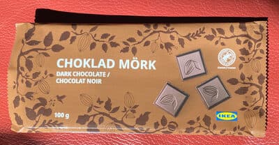 Dark Chocolate Choklad Mork