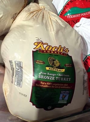 Free Range, Heirloom, Bronze Turkey