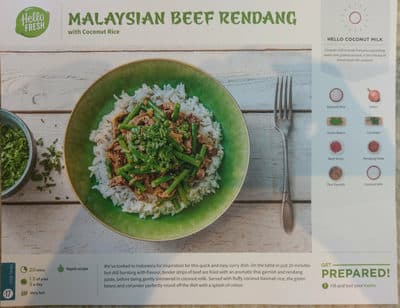 Malaysian Beef Rendang with Coconut Rice