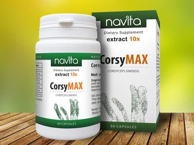 Corsymax 10X - High-Dose Tibetan Cordyceps
