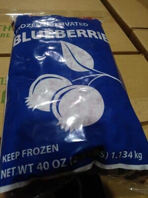 Frozen Cultivated Blueberries