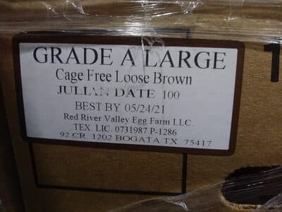 Grade A large Cage Free Loose Brown Eggs