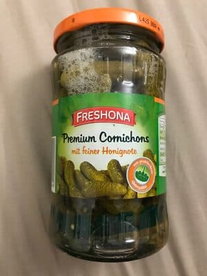 French-Style Honey Sweet Cornichons Pickled Gherkins With Honey