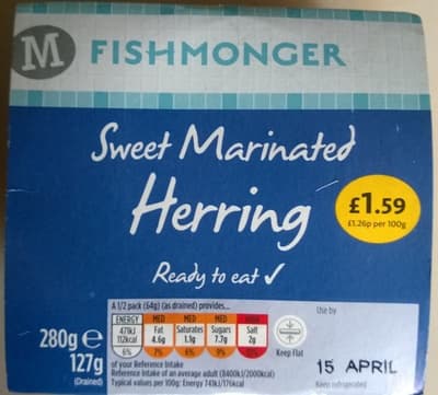Sweet Marinated Herring