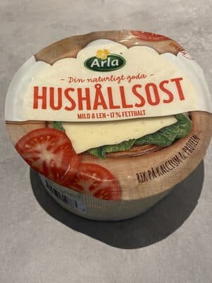 Hushllsost 17 % Fetthalt