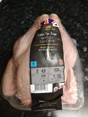 Specially Selected British Free Range Whole Chicken