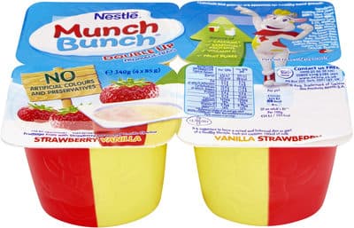 Munch Bunch Double Up Strawberry & Vanilla