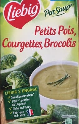 PurSoup' petits pois, courgettes, brocolis