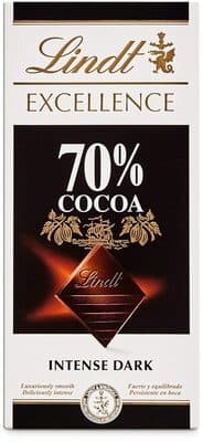 70% Cocoa Intense Dark Chocolate Bar