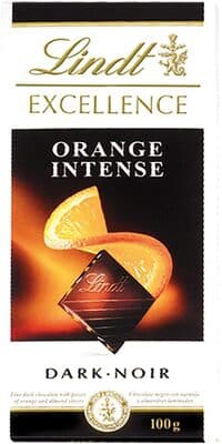 Lindt Excellence Dark Orange Intense