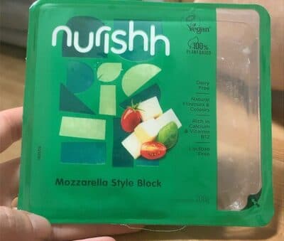 Mozzarella style block