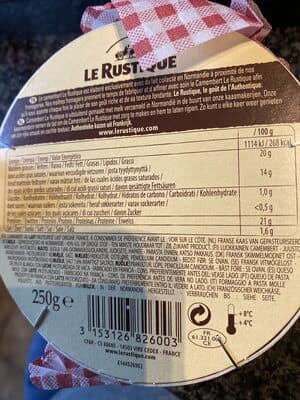Le Rustique Camembert Soft Cheese