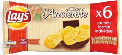 Chips à l'ancienne nature