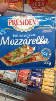 Scheiben Käse, Mozzarella
