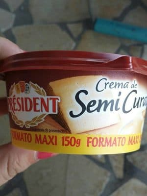 Crema de semicurado