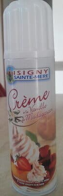 Crème Sous Pression à La Vanille
