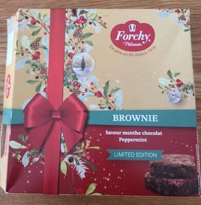 Brownie saveur menthe chocolat Peppermint