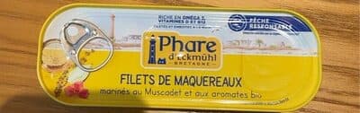 Filets de maquereaux marins au Muscadet