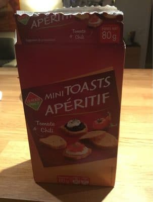 Mini toast apritif