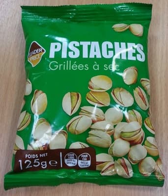 Pistaches grilles sec