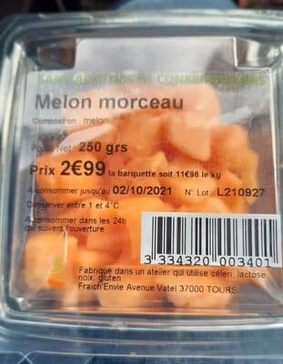 Melon morceau