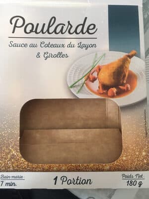 Poularde sauce au coteau du la-t-on