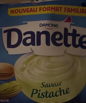 Danette saveur pistache
