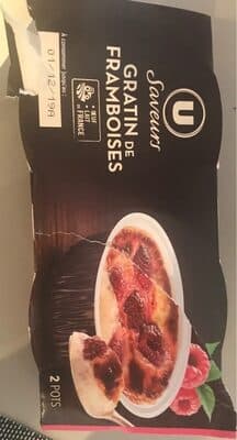 Gratin de framboises