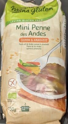 Organic Andean Penne - Gluten Free