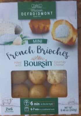 Mini Filled French Brioches