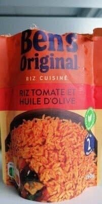 Riz cuisin Tomate et huile d'olive