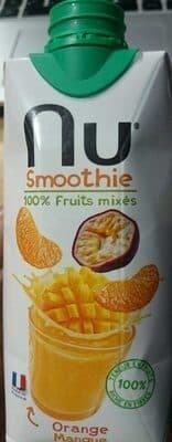 Orange Mango Passion Fruit 100% Fruit Premium Smoothie