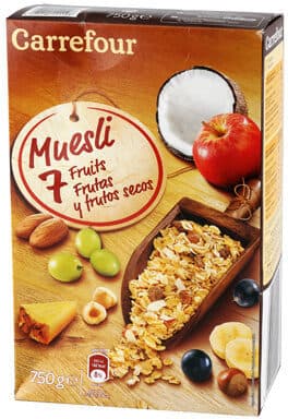 MUESLI & Co 7 DRIED FRUITS & NUTS