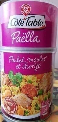 Palla (poulet, moules et chorizo)