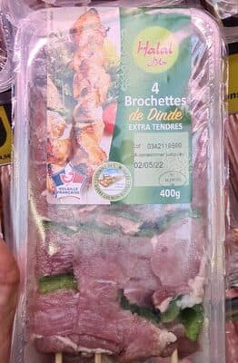 Brochettes de dinde extra tendres