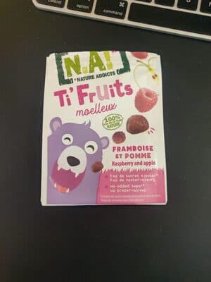 Ti'Fruits - Framboise et Pomme