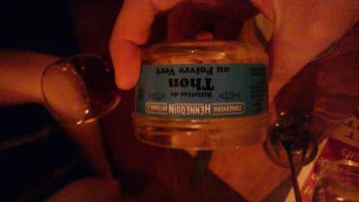 Rillettes de thon au poivre vert