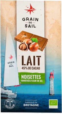 Lait noisettes torrefies