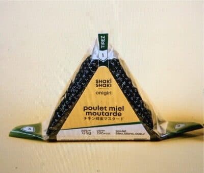 Onigiri Poulet Miel Moutarde