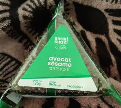 Onigiri avocat ssame