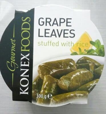 Gourmet Grape Leaves Stuffed With Rice