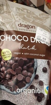 Choco drops dark