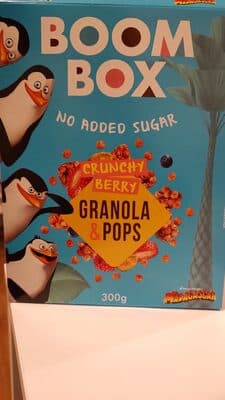 Granola & pops crunchy berry