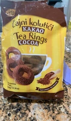 Tea rings cocoa