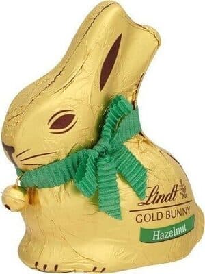 Lapin en or lait noisettes.