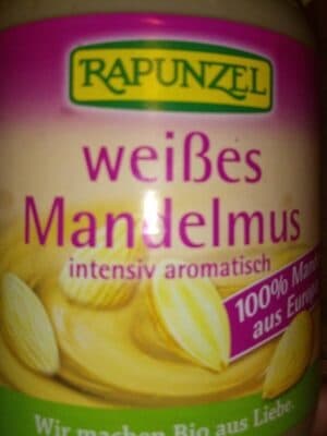Weißes Mandelmus