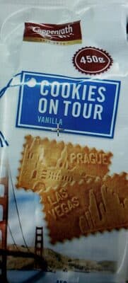 Cookies on tour vanilla