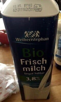Milch 3,8%